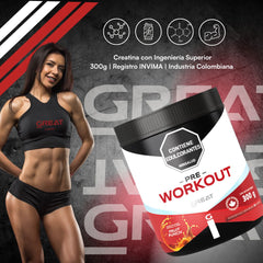 Pre-workout 30 Servicios