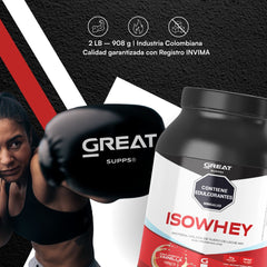 Proteína Aislada de Suero - ISOWHEY 2 LB