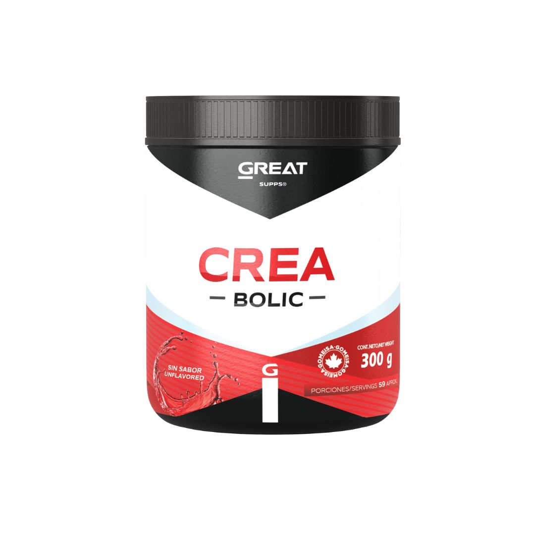 Creatina Monohidratada - Crea Bolic 300g - 59 servicios
